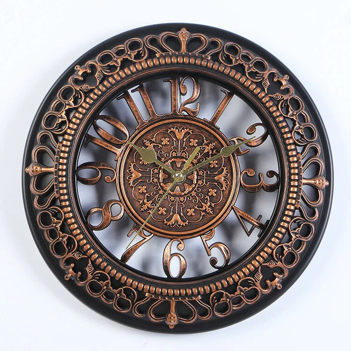 Antike Eleganz Wanduhr