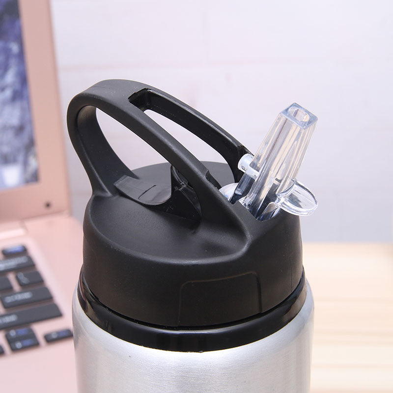 Damen Edelstahl Wasserflasche mit ergonomischem Tragegriff Brehn