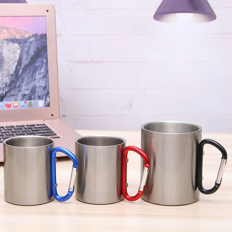 Herren Multifunktionale Edelstahl Camping-Tasse Brehn