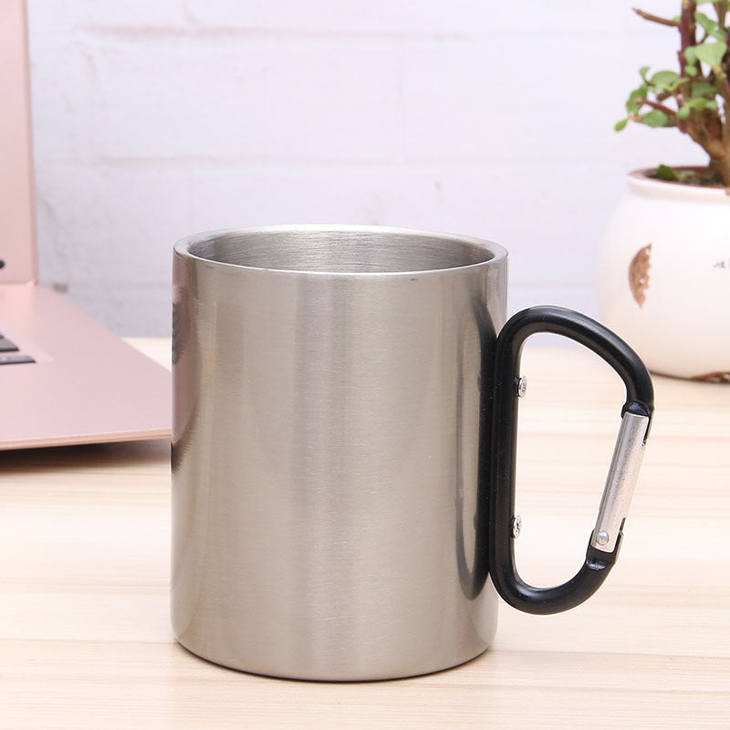 Herren Multifunktionale Edelstahl Camping-Tasse Brehn