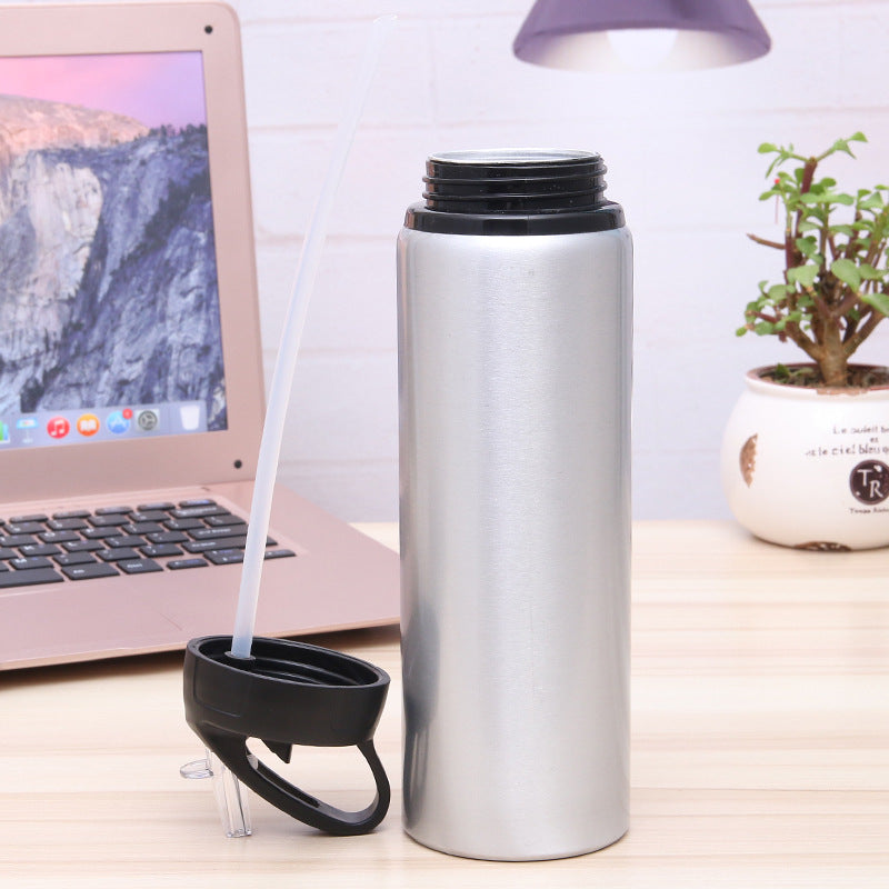 Damen Edelstahl Wasserflasche mit ergonomischem Tragegriff Brehn