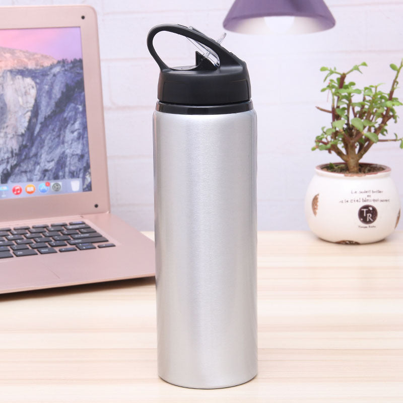 Damen Edelstahl Wasserflasche mit ergonomischem Tragegriff Brehn