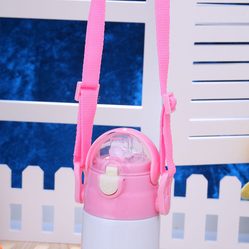 Damen Praktische Sport-Trinkflasche mit verstellbarem Tragriemen Brehn