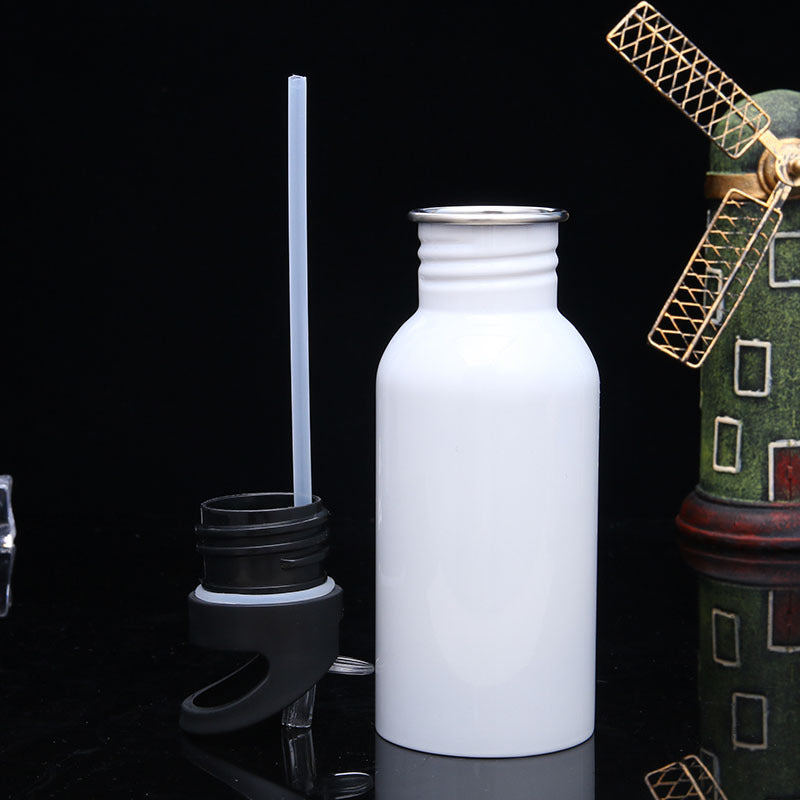 Damen Sportliche Trinkflasche mit herausnehmbaren Tragegriff Brehn