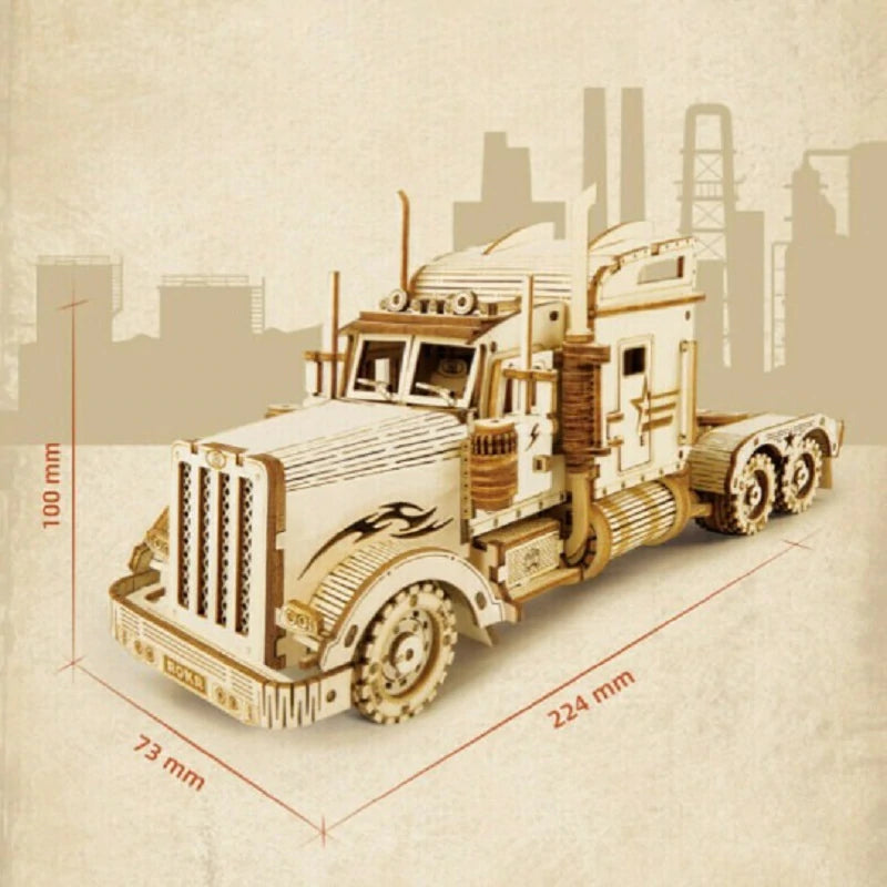 Super Holzmechanisches Modell Puzzle Set | Brehn