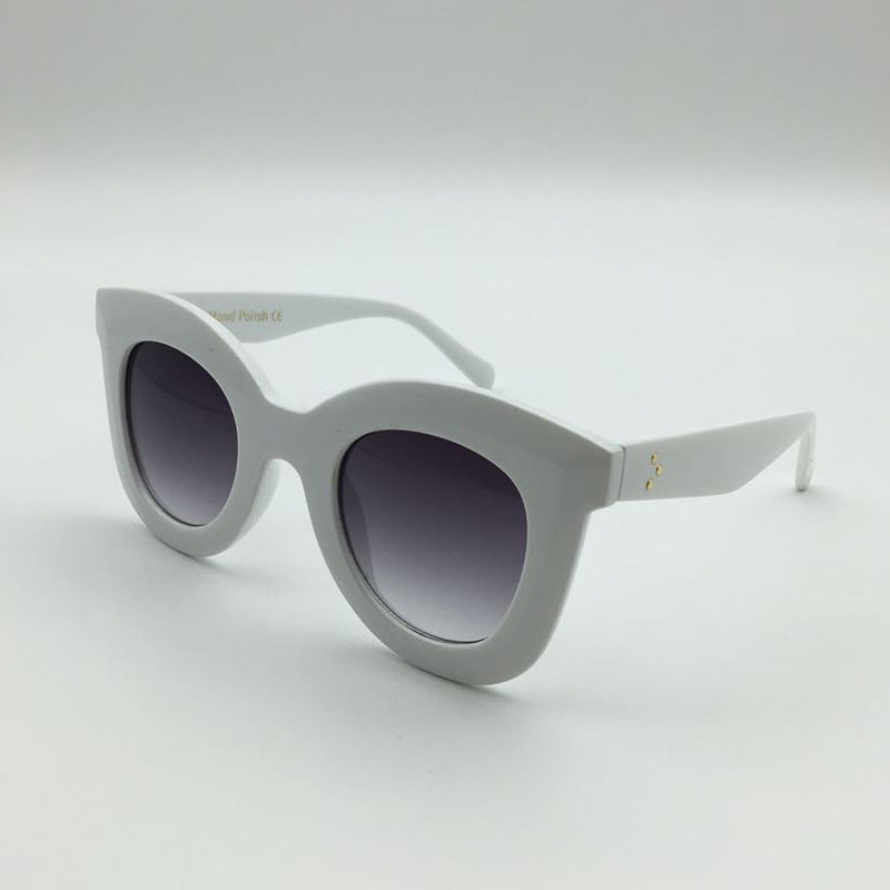Damen stylische Oversized-Sonnenbrille mit trendigem Rahmen Brehn