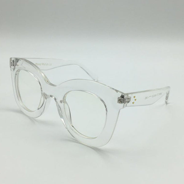 Damen stylische Oversized-Sonnenbrille mit trendigem Rahmen Brehn