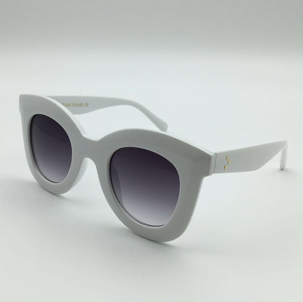Damen stylische Oversized-Sonnenbrille mit trendigem Rahmen Brehn
