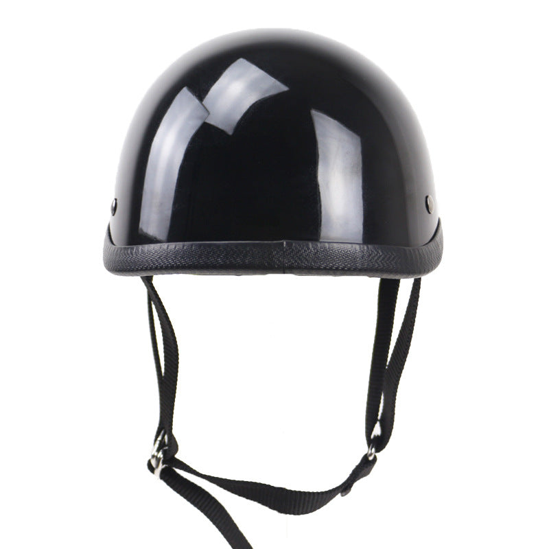 Klassischer minimalistischer Motorradhelm Brehn