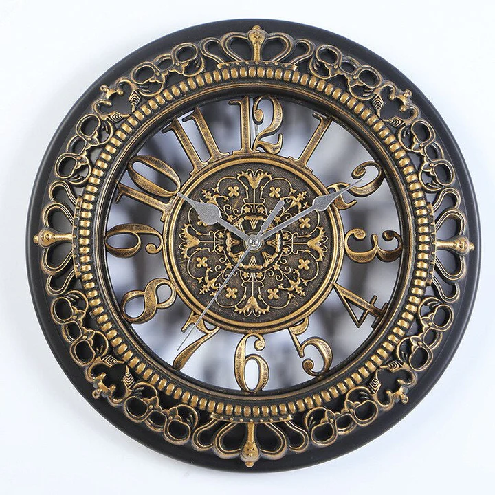 Antike Eleganz Wanduhr