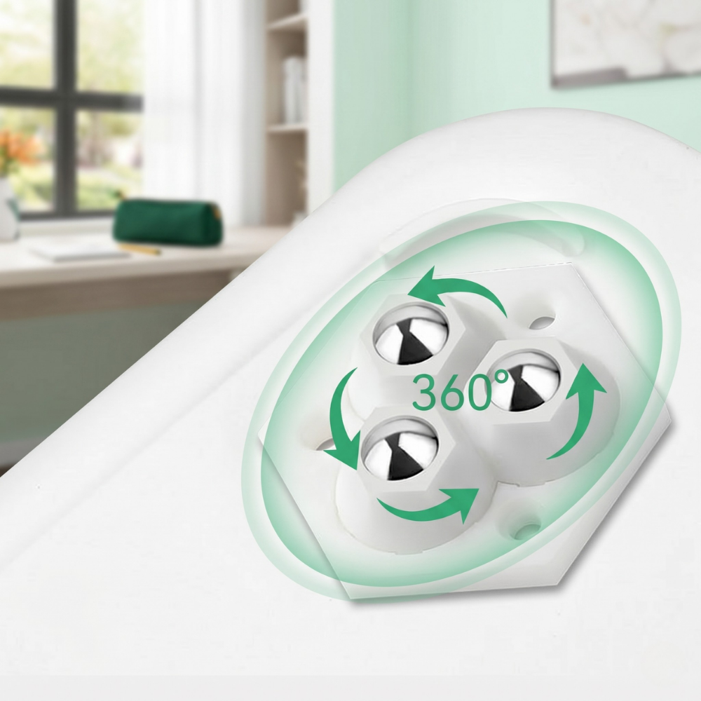 TriGlide 360° Möbelrollen mit Kugellagern | Brehn