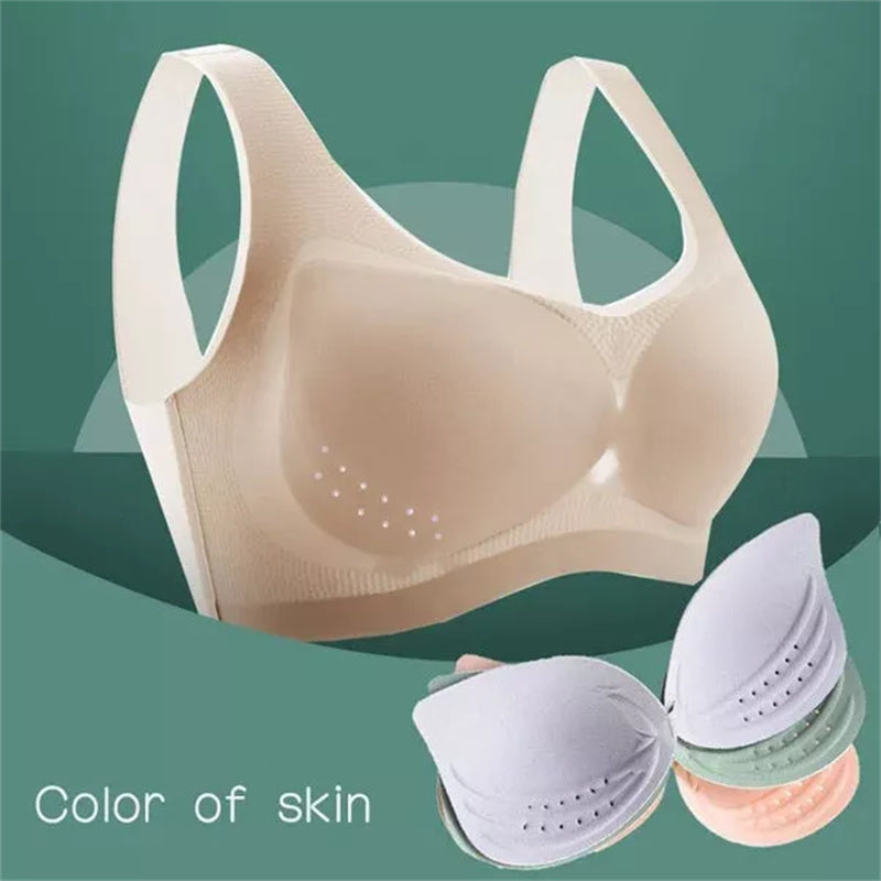 Brehn | Damen Ultra-Dünnes Plus Size Eis Seide Komfort-BH
