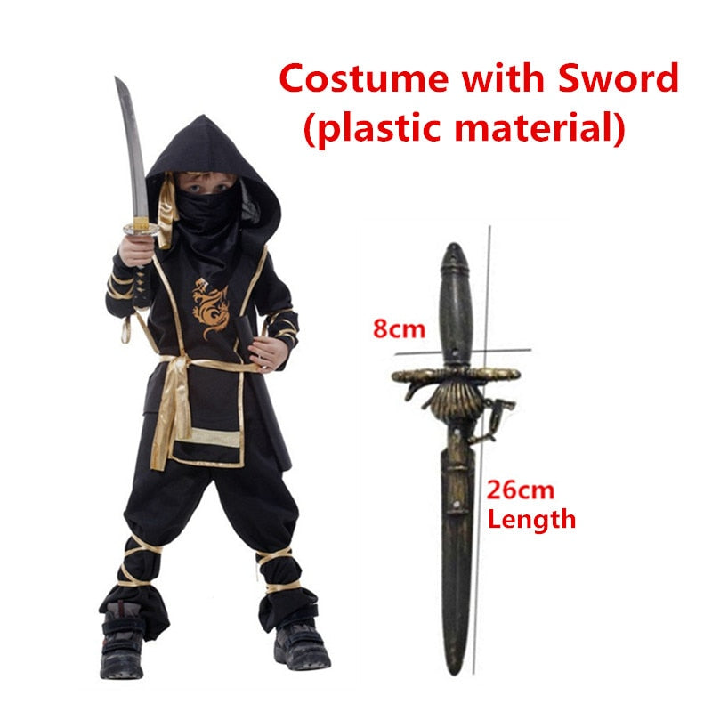 Brehn | Jungen Ninja Halloween Kostüm Set