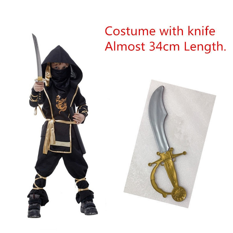 Brehn | Jungen Ninja Halloween Kostüm Set