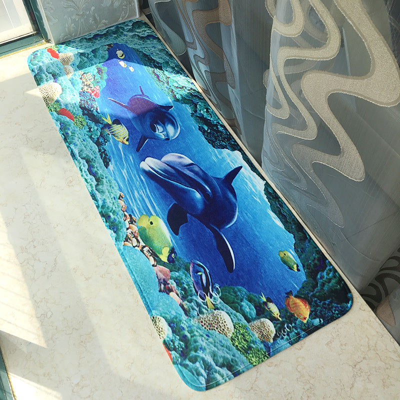 Marine Life Badezimmermatte Brehn