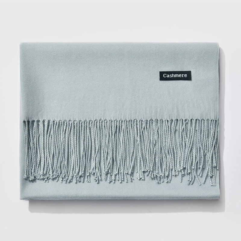 Neuer Damen Winter Schal Monochrome Auswahl Warmer Klassischer Schal