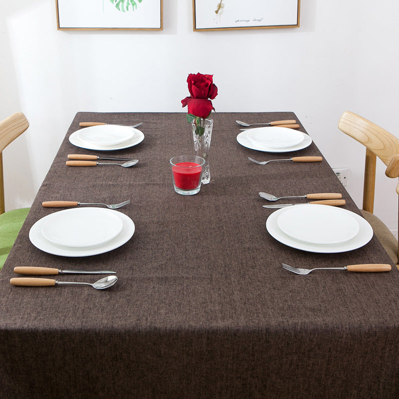 Dekorativen Tischdecke