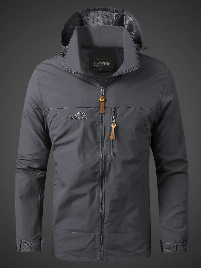 Brehn | Wasser- und Winddichte Herren Outdoor Jacke für alle Aktivitäten