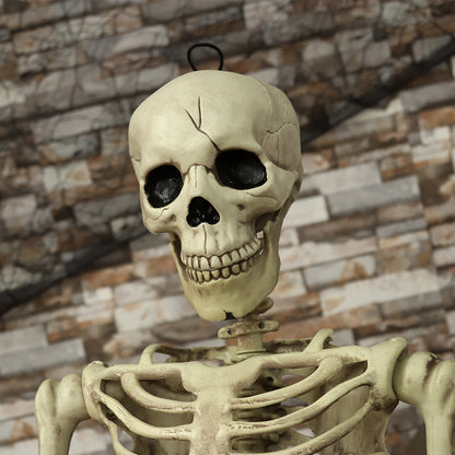 Lebensgroße dekorative Skelett-Figur