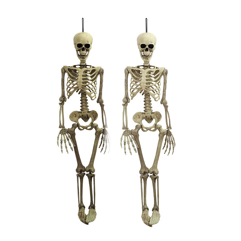 Lebensgroße dekorative Skelett-Figur