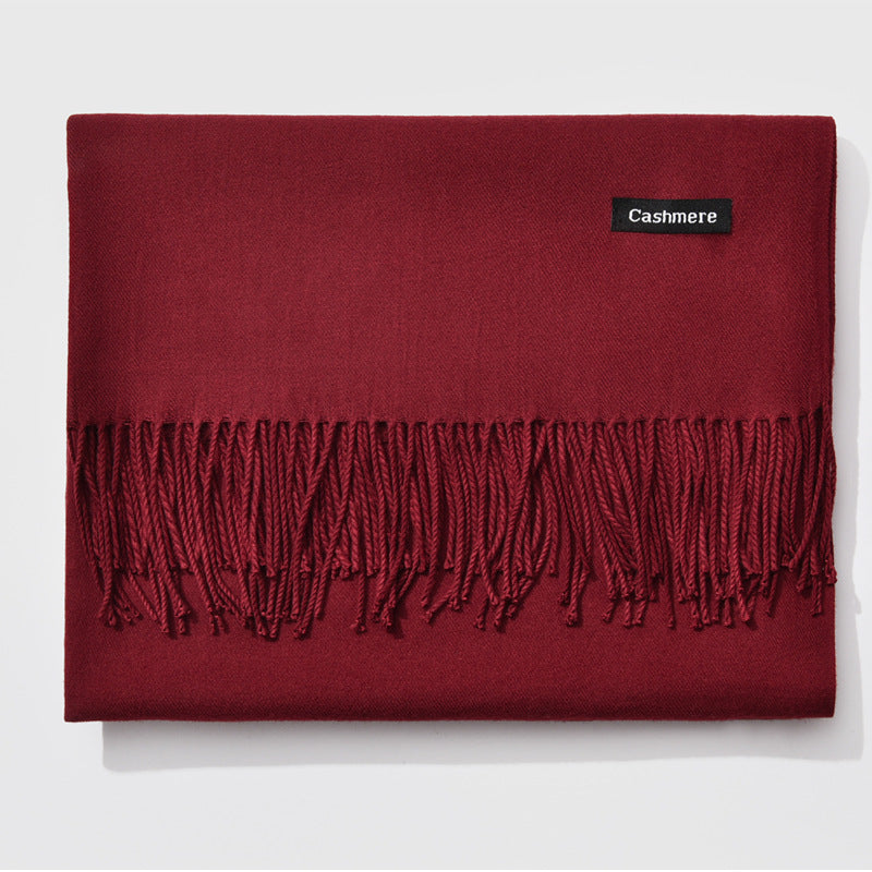 Neuer Damen Winter Schal Monochrome Auswahl Warmer Klassischer Schal