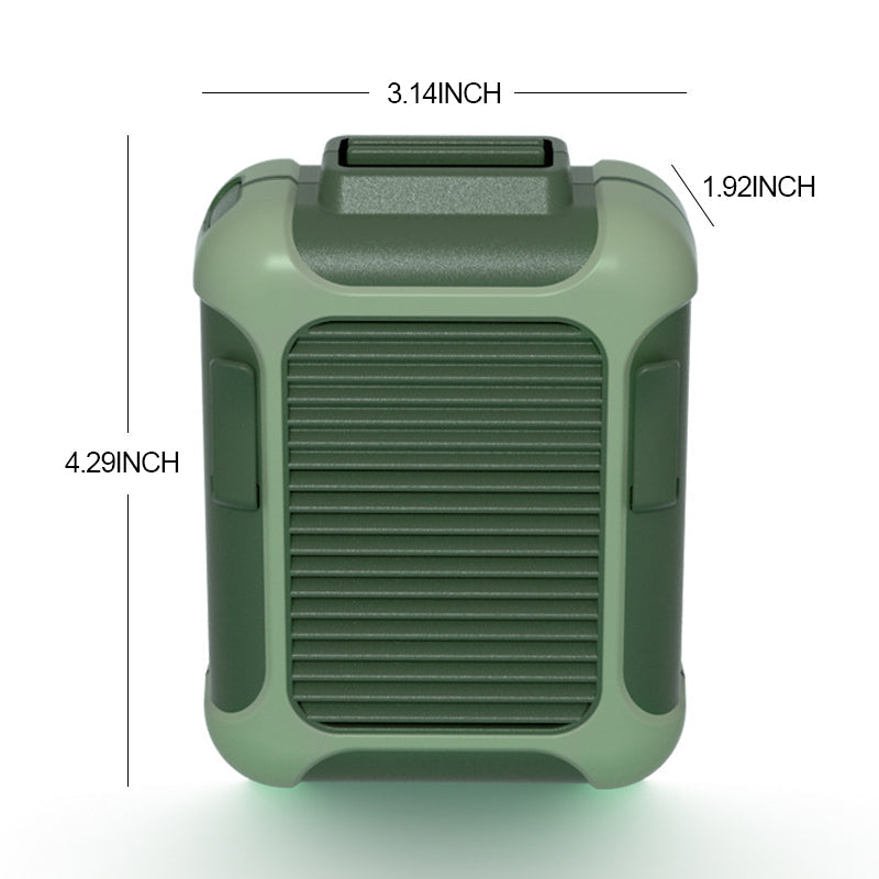 USB wiederaufladbarer tragbarer Taillenventilator | Brehn