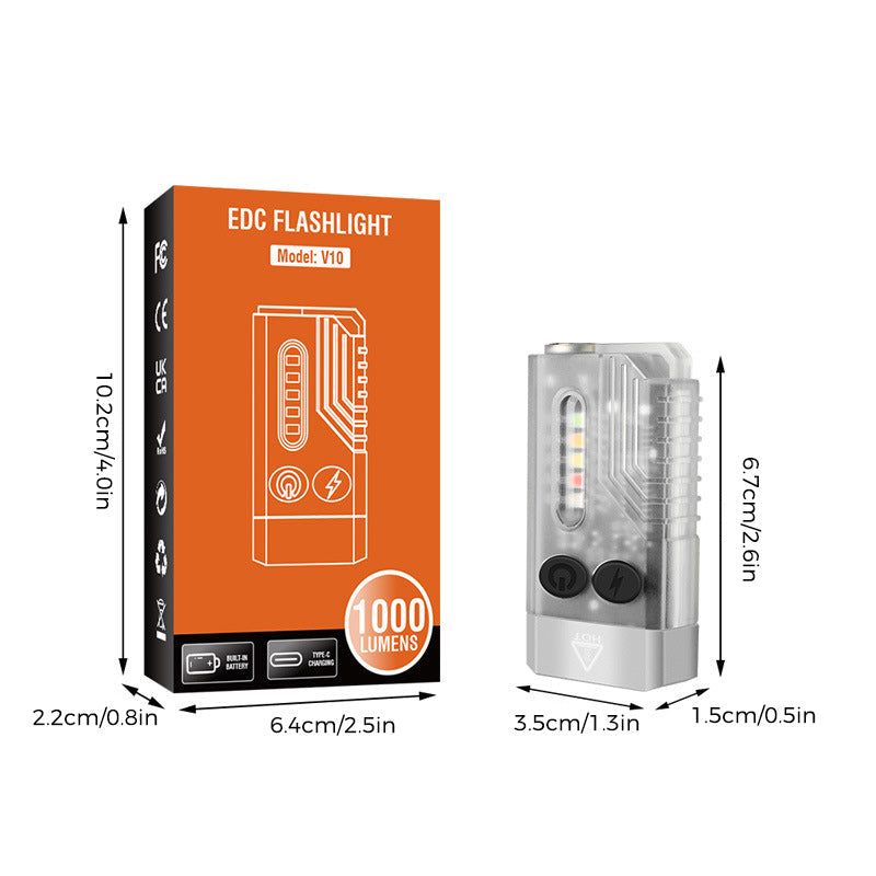 V10 Mini Tragbare Taschenlampe | Brehn