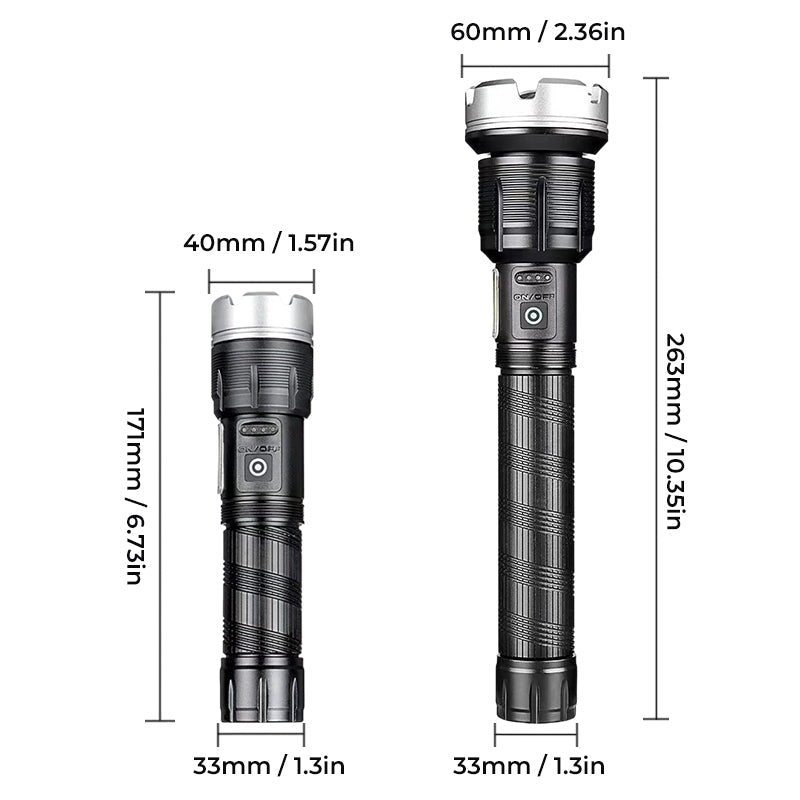 LED-Zoom-Taschenlampe | Brehn
