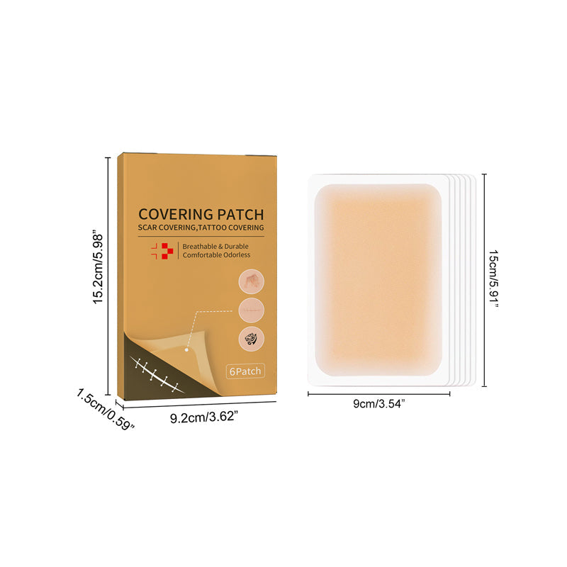 Hautunsichtbarer Abdeckpatch
