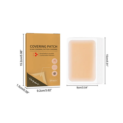 Hautunsichtbarer Abdeckpatch