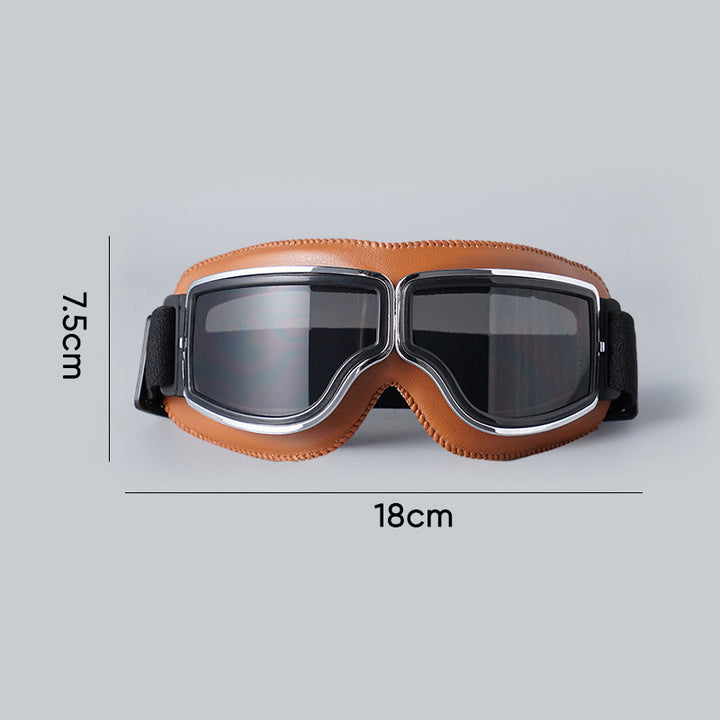 Brehn | Vintage-Motorradbrille