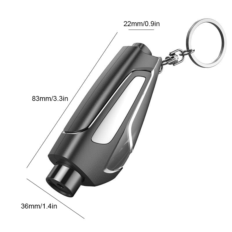 Brehn | Verbesserter 3 in 1 Autoscheibenbrecher