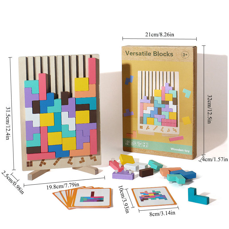 Brehn | Holz Stapel Puzzle Spielzeug