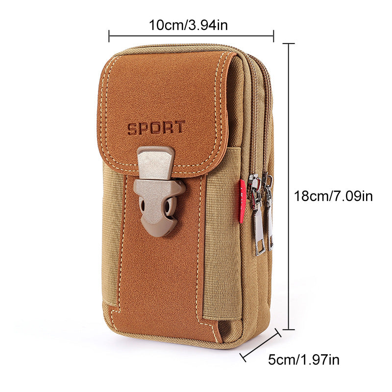 Brehn | Multifunktionale Gürtel-Handytasche für Herren