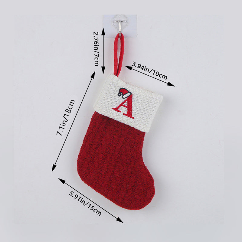 Brehn | Weihnachtsbrief Stricksocke