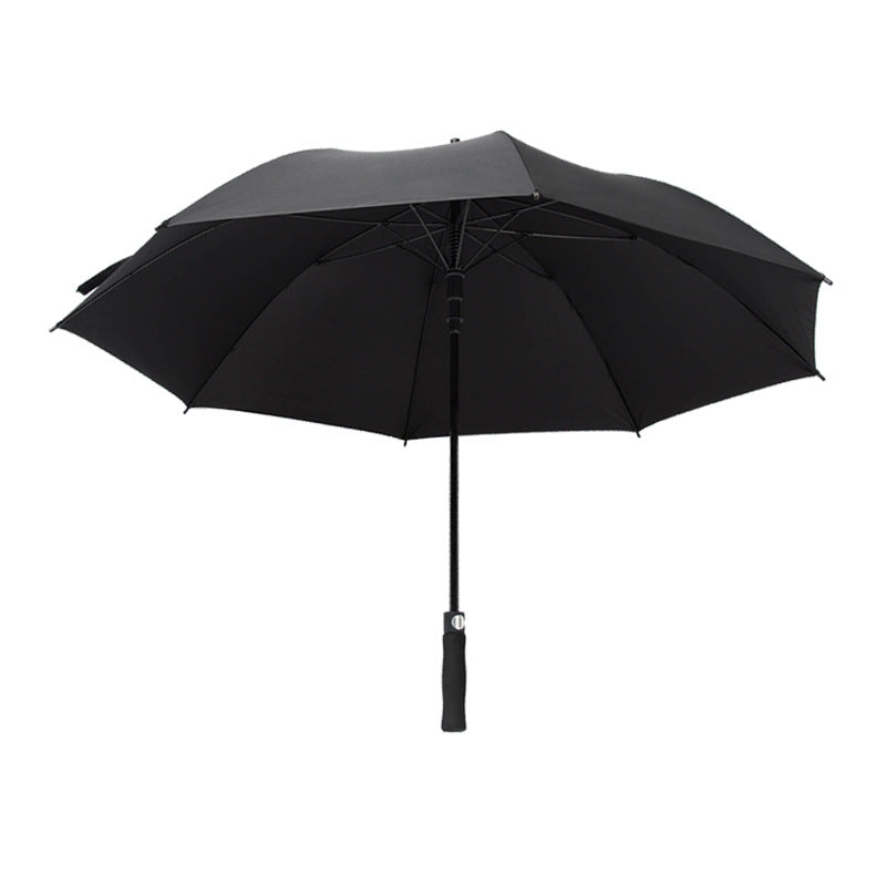 Unisex großer Regenschirm mit doppeltem Schutzdach Brehn