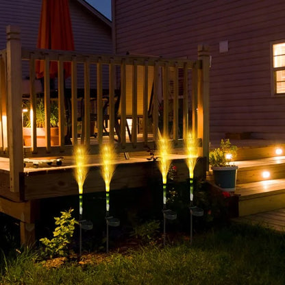 Solarbetriebene LED Gartenfackel – Dekorative Außenleuchte für Wege und Gärten | Brehn