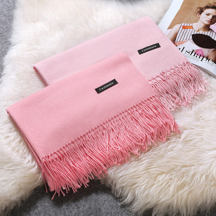 Neuer Damen Winter Schal Monochrome Auswahl Warmer Klassischer Schal