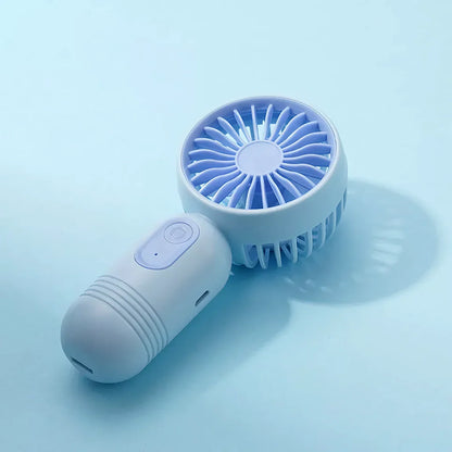 USB wiederaufladbarer Mini tragbarer Ventilator mit 3 Geschwindigkeiten | Brehn