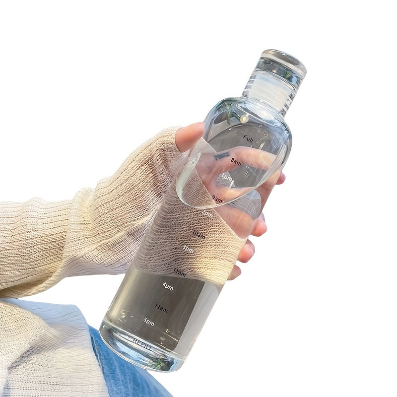 Trinkflasche mit Zeitmarkierungen 500/700 ml | Brehn