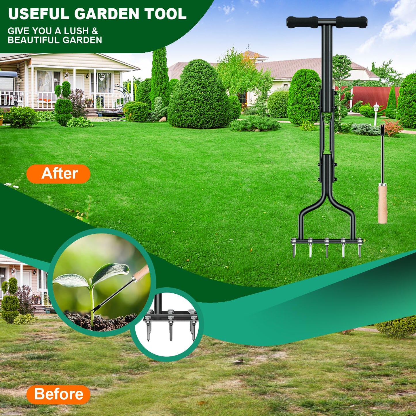 Brehn | LawnThrive Rasen schnell auffrischen