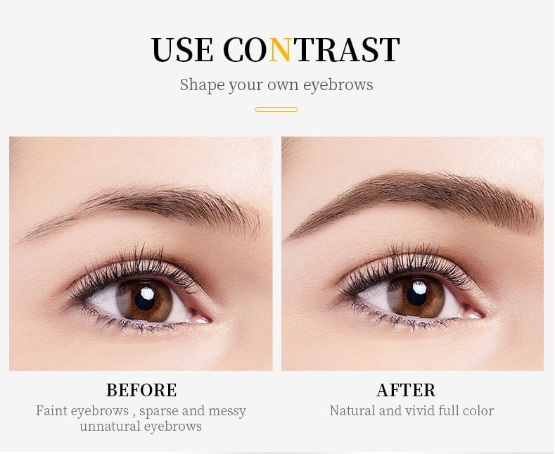 3D wasserfester Microblading-Augenbrauenstift mit 4 Gabelspitzen, Tattoo-Stift