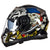 Aerodynamischer Full-Face Motorradhelm Brehn