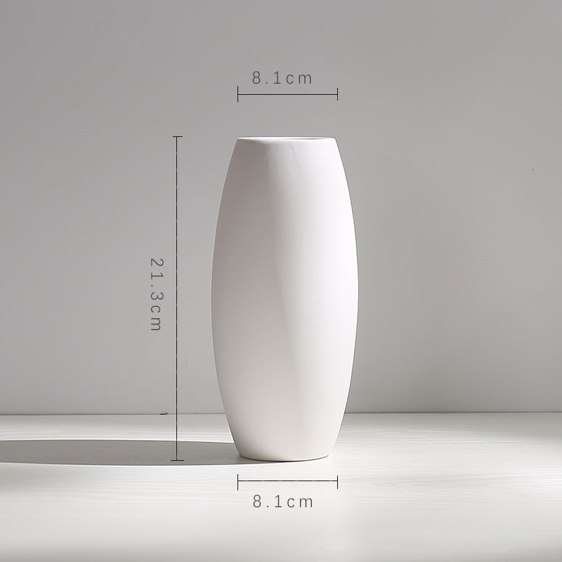 Moderner Minimalistischer Keramischer Blumenvasen