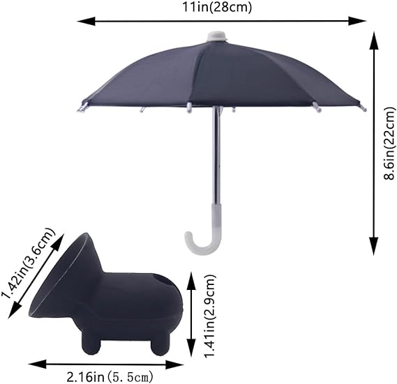Telefon Regenschirm Saugnapf Halter für Sonne | Brehn