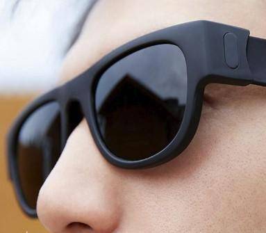 Brehn | Slap and Fold Polaroid Sonnenbrille - Schwarz