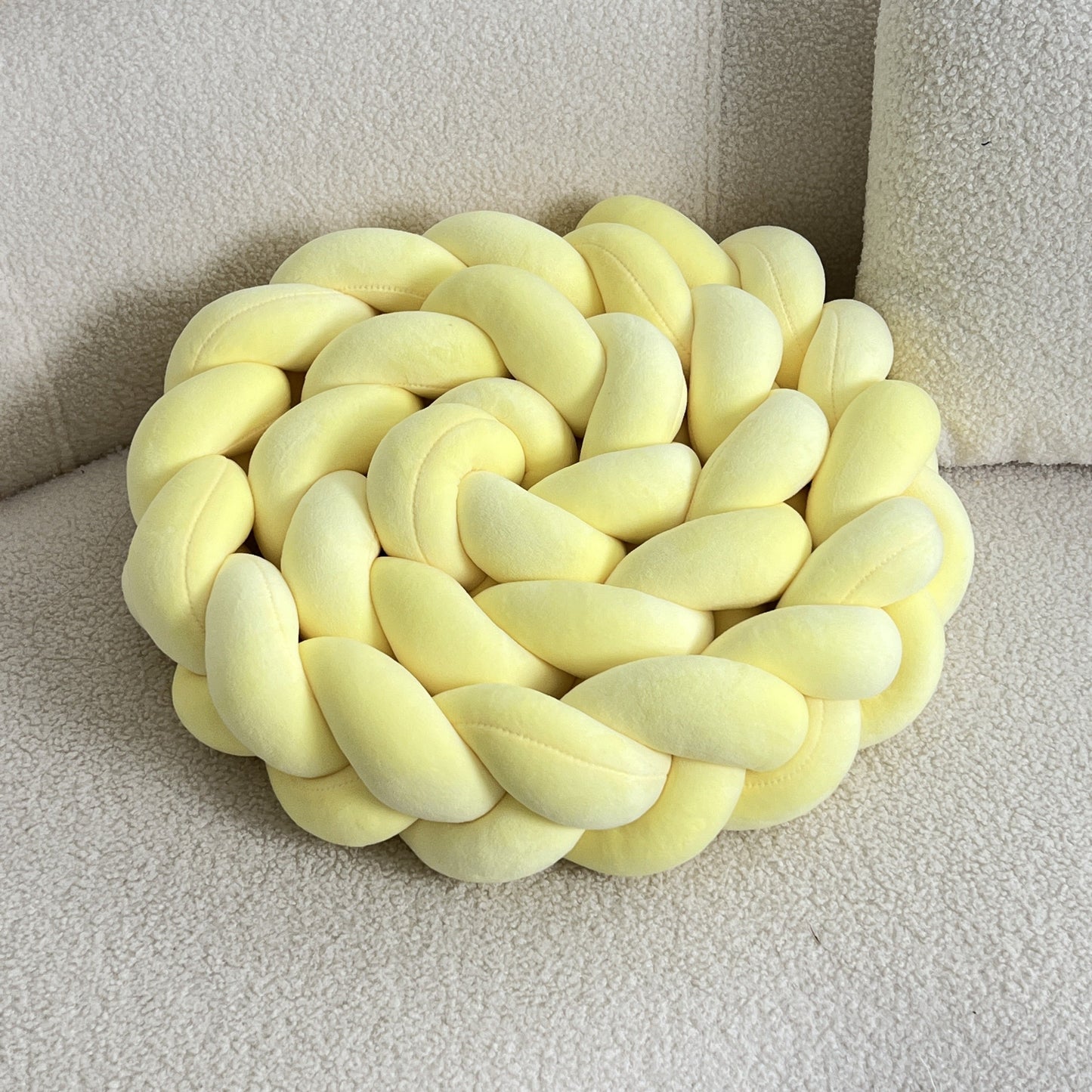 Brehn | WaveCushion - Moderner Waschbarer Bodenkissen mit Geometrie