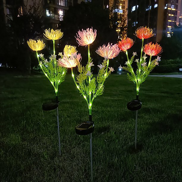 Verzaubertes Blüten-LED-Außenlicht für Gärten & Terrassen