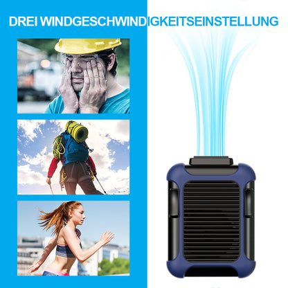 USB wiederaufladbarer tragbarer Taillenventilator | Brehn