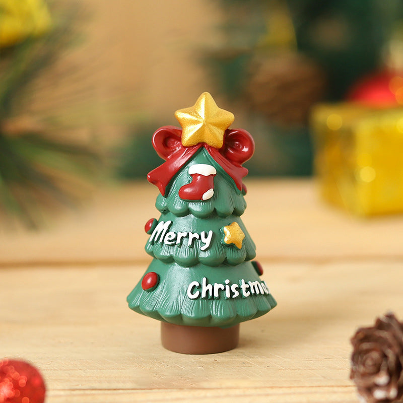 Brehn | Handgefertigte Tier-Weihnachtsmann-Ornamente